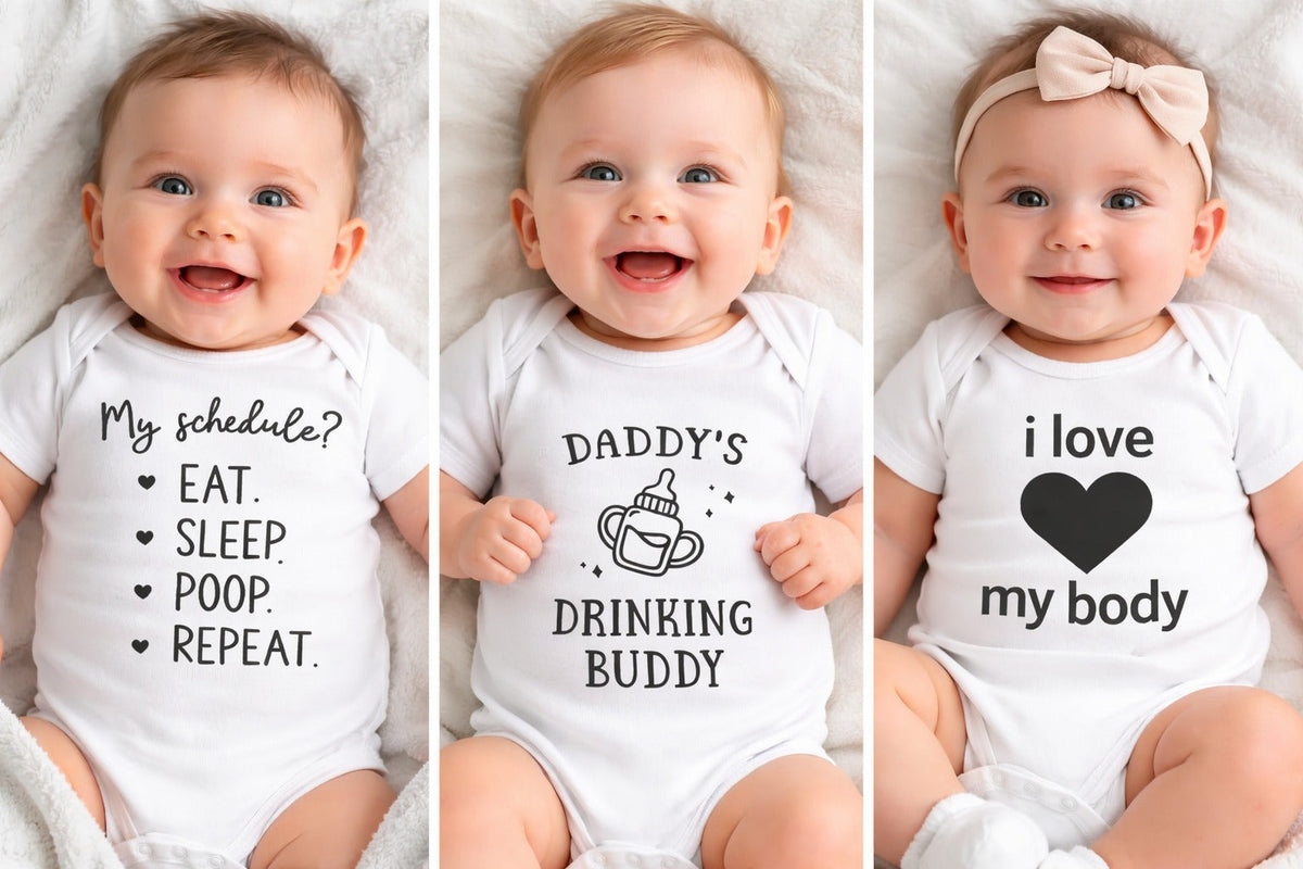 Bedrukte Babybody’s