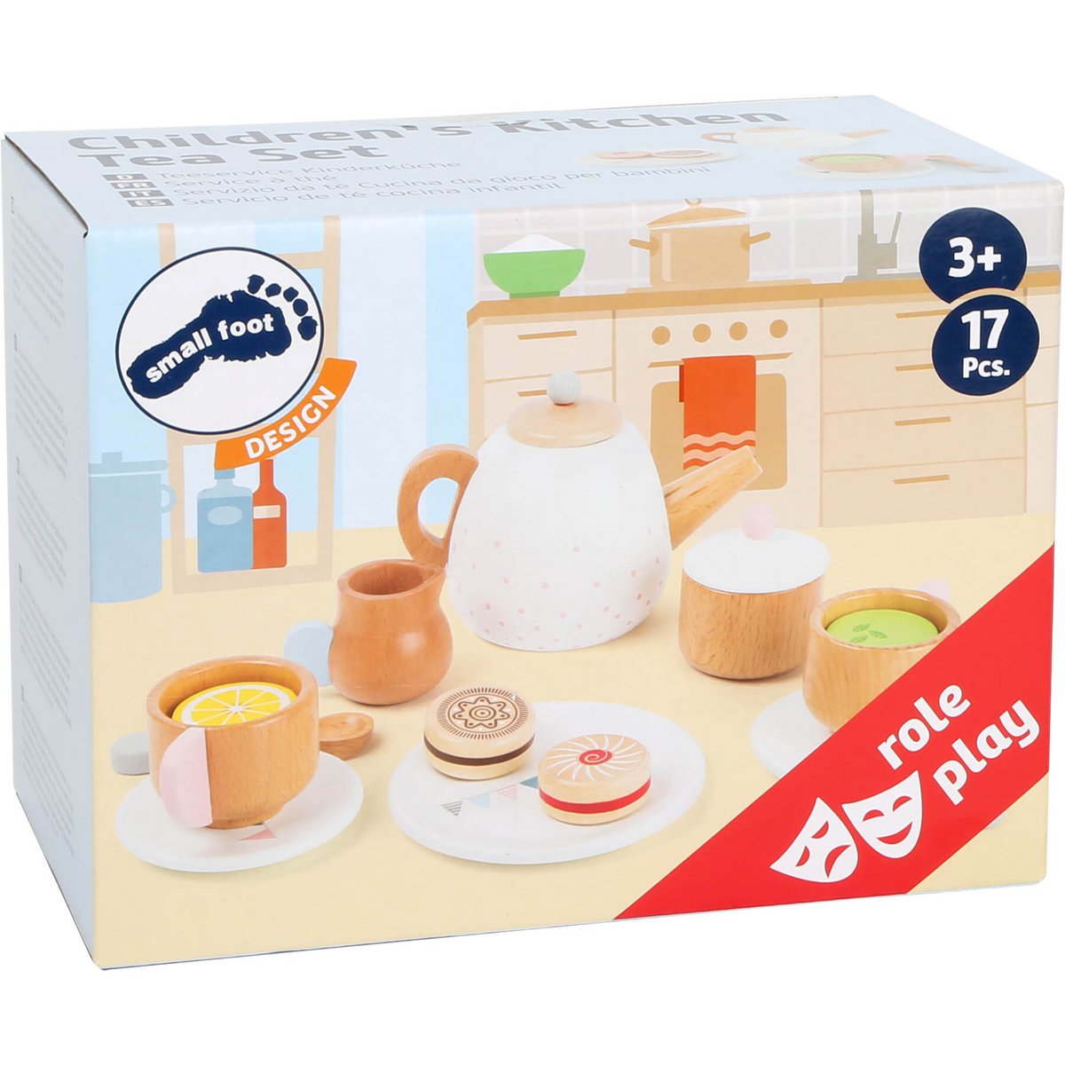 Houten Theeservies voor Kinderen | Speelgoed Thee Set voor Twee