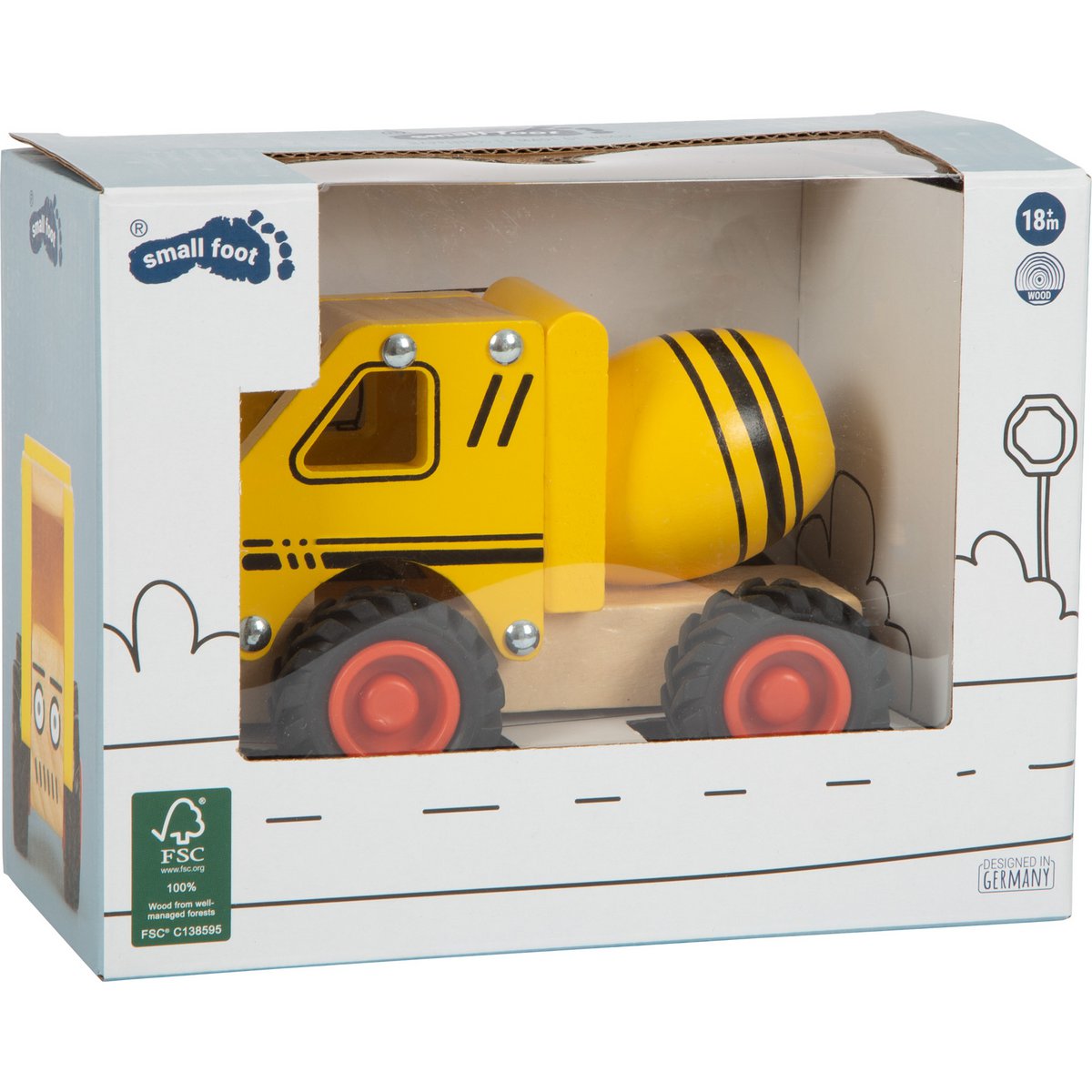 Houten Betonmixer