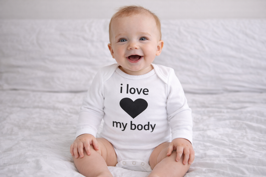 Bedrukte Body: I love my body