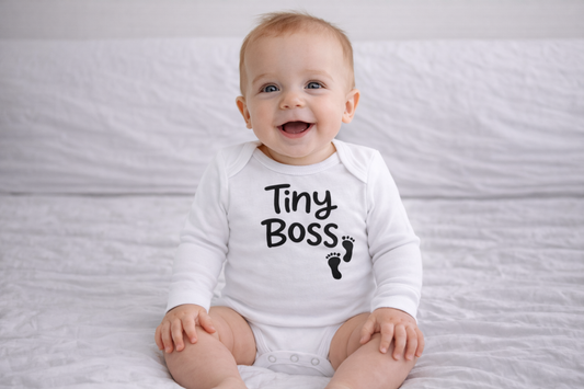 Bedrukte Body: Tiny Boss