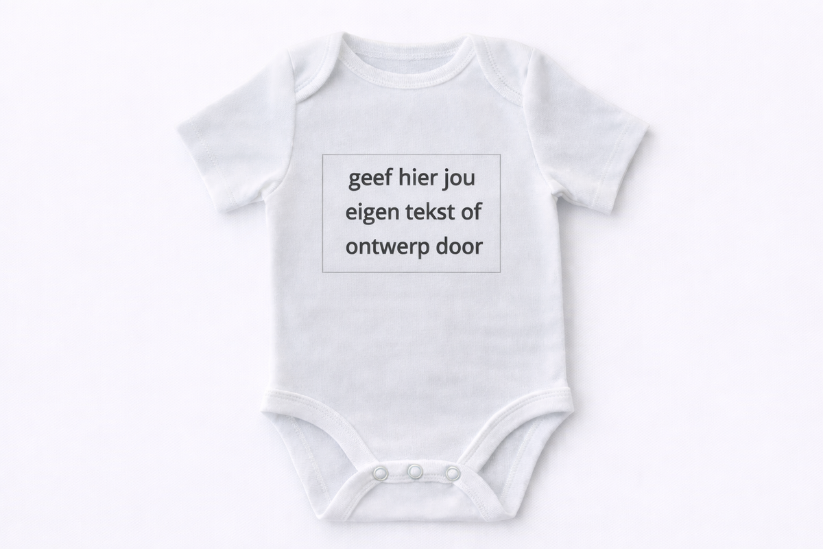 Bedrukte Body: Eigen ontwerp