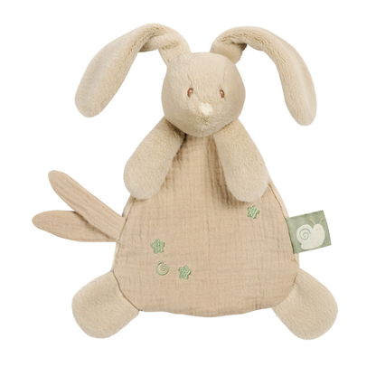LouLou Mini Comforter Rabbit - Baby Blanket - 25 cm - Sand