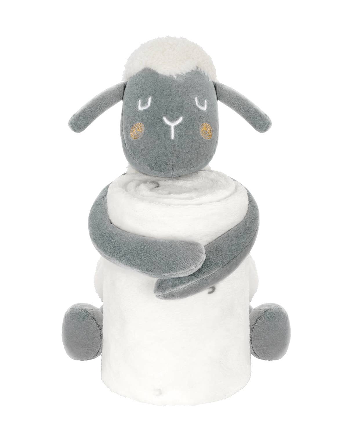 Knuffel & Deken Cadeauset Schaapje – Zacht & Lief Geboortecadeau