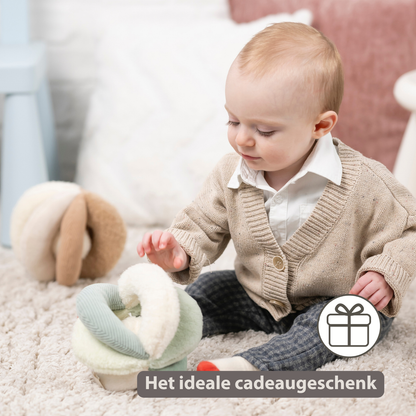 Lapidou Ball - Activity Plush - 17 cm - Linden Green