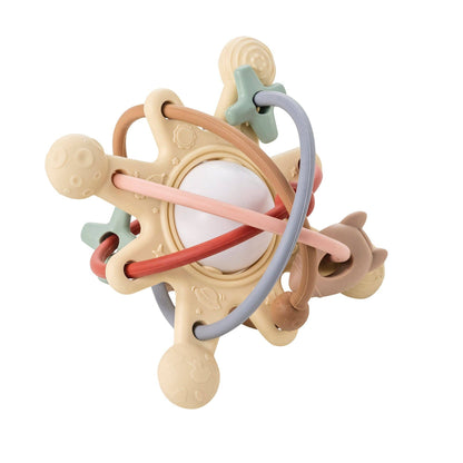 Teether with Rattle Galaxy Silicone