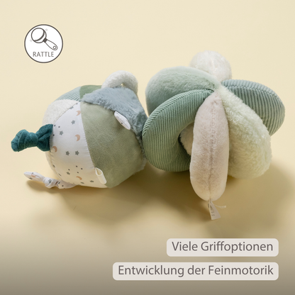 Lapidou Ball - Activity Plush - 17 cm - Linden Green
