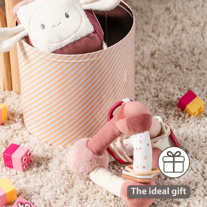 Lapidou Soft Activity Pyramid - 20 cm - Powder Pink