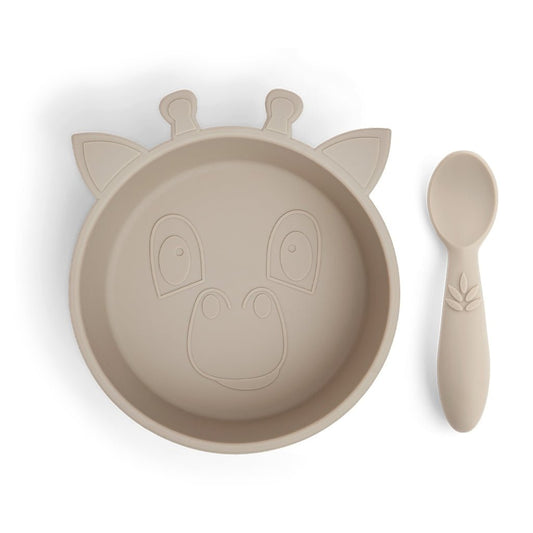 Elia Siliconen Dinerset – 2-delige Eetset voor Baby & Peuter
