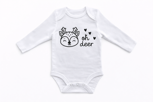 Bedrukte Body: OH Deer