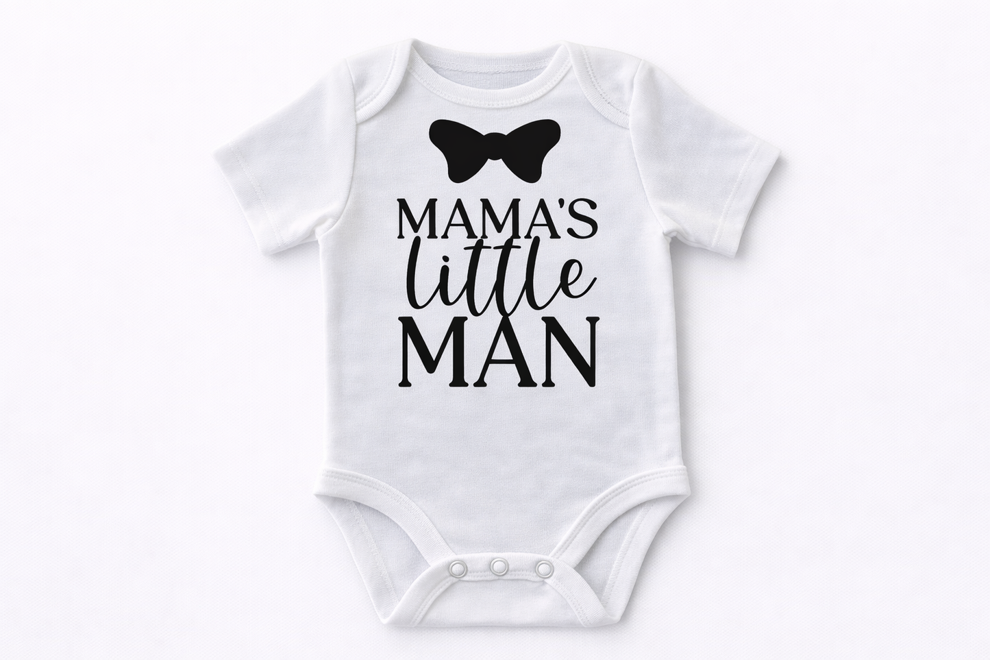 Bedrukte Body: MAMA'S little man