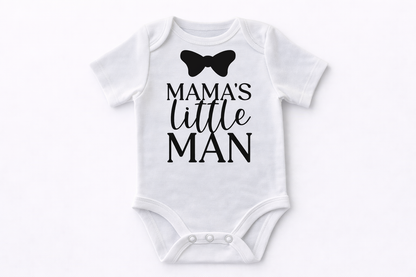 Bedrukte Body: MAMA'S little man