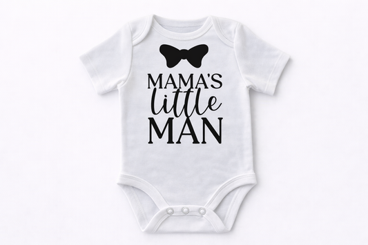 Bedrukte Body: MAMA'S little man