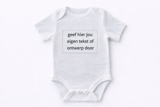 Bedrukte Body: Eigen ontwerp