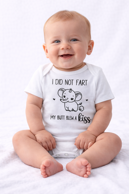 Bedrukte Body: I did not fart