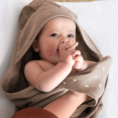 NIfty Badcape - 2-in-1 badcape - mocha