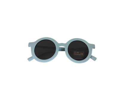 Retro Zonnebril Kind Blauw