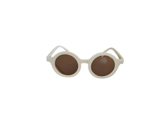 Retro Zonnebril Kind Beige