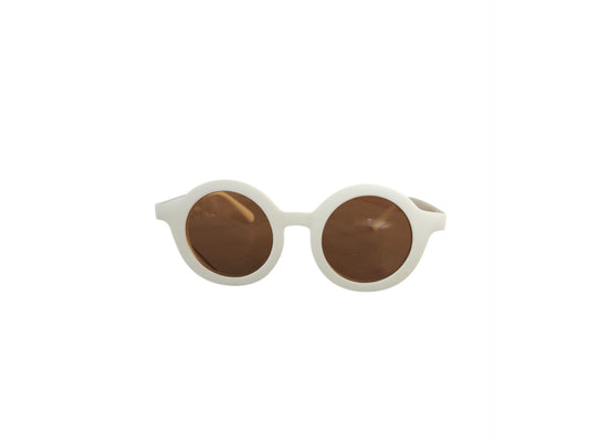 Retro Zonnebril Kind Beige