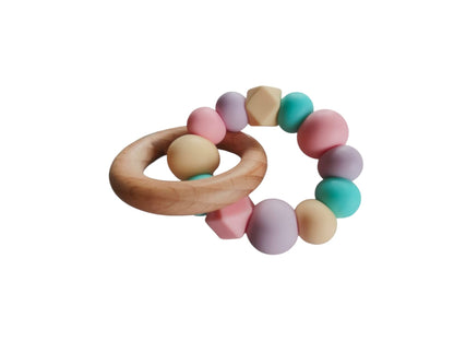 Bijtring: Pastelkleuren