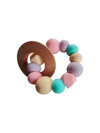 Bijtring: Pastelkleuren
