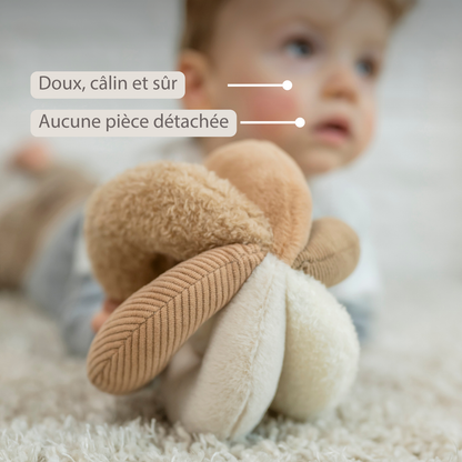 Lapidou Ball - Activity Plush - 17 cm - Sand