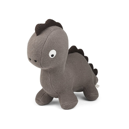 Nuuroo Maja Dino Knuffel – Grote Dinosaurus Knuffel van Biologisch Katoen - grijs