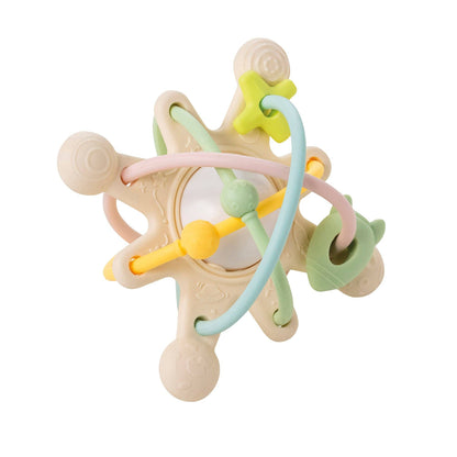 Teether with Rattle Galaxy Silicone