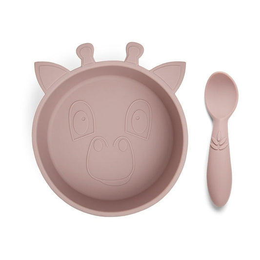 Elia Siliconen Dinerset – 2-delige Eetset voor Baby & Peuter