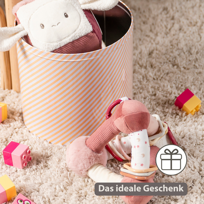 Lapidou Soft Activity Pyramid - 20 cm - Powder Pink