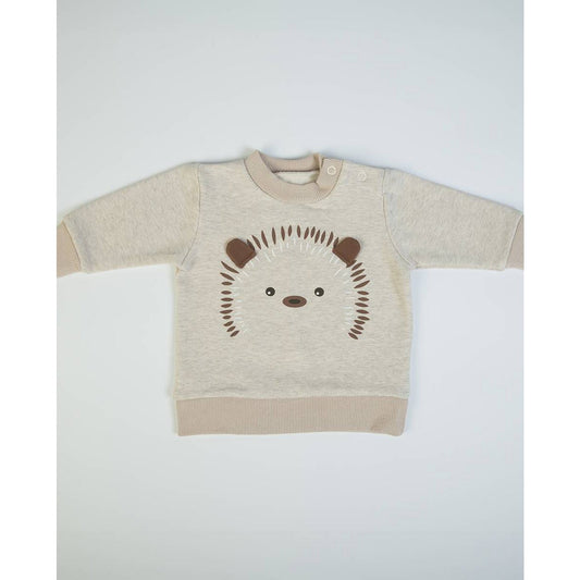 FS Baby -  2 Delige Babyset “Little Bear” – Knus, Zacht & Tijdloos - maat 6M