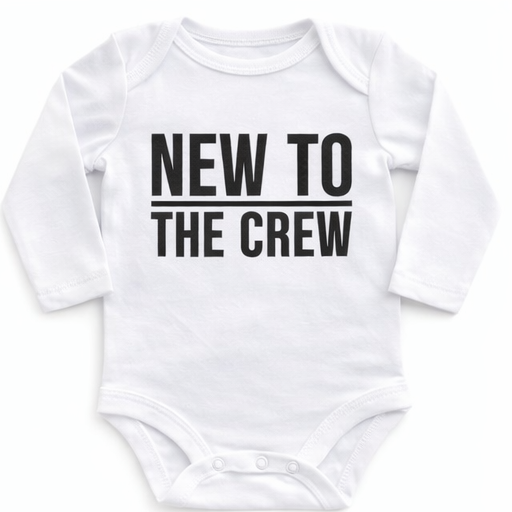 Bedrukte Body: NEW TO THE CREW