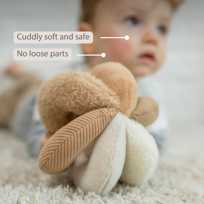 Lapidou Ball - Activity Plush - 17 cm - Sand