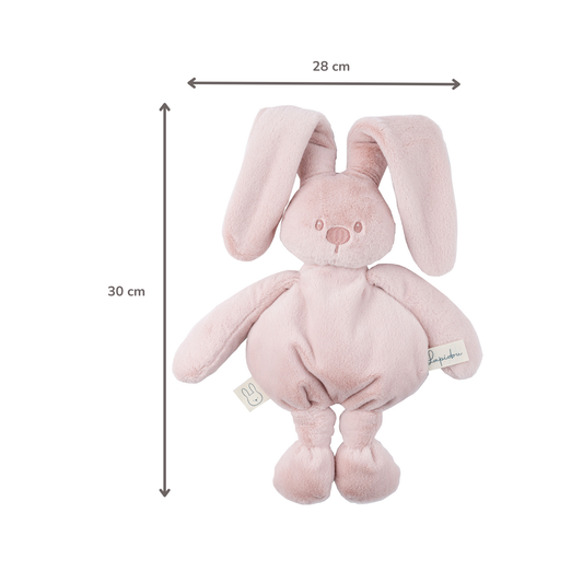 Nattou LAPIDOU Knuffel - Konijn - 30 cm - Licht roze