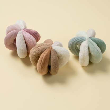 Lapidou Ball - Activity Plush - 17 cm - Sand