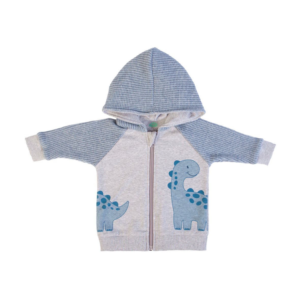 FS Baby - Babyvestje met Dino – Zacht, Speels & Stoer