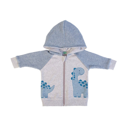 FS Baby - Babyvestje met Dino – Zacht, Speels & Stoer