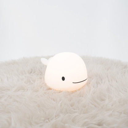 EGLO Castellino walvis Nachtlampje | Draadloos Oplaadbaar LED Nachtlamp voor Baby & Kind