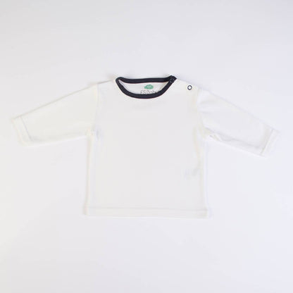 FS Baby - 2-delige Babyset Blauw – Gebreide Salopette & Shirt