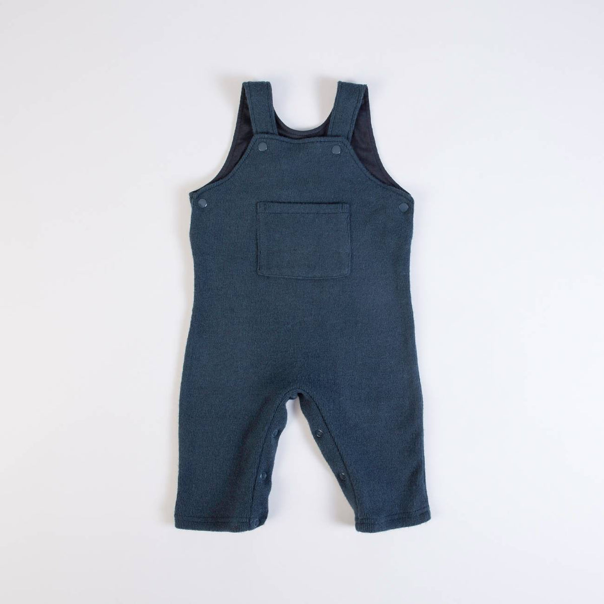 FS Baby - 2-delige Babyset Blauw – Gebreide Salopette & Shirt