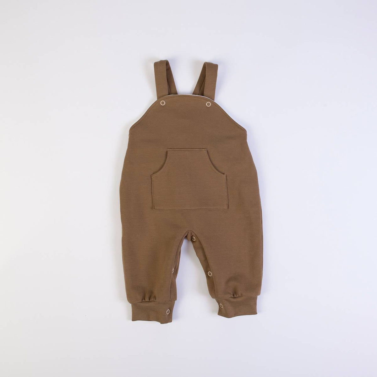 FS Baby - Baby Kledingset 2-delig – Bruine Salopette & Shirt met Bosdieren