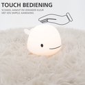 EGLO Castellino walvis Nachtlampje | Draadloos Oplaadbaar LED Nachtlamp voor Baby & Kind